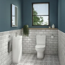 Milan Bathroom Milan Minimalist Compact Complete Bathroom Package 11 Milan Bathroom Milan Minimalist Compact Complete Bathroom Package -Croydex shop mccbpnd1