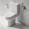 Victorian Plumbing Metro Comfort Height Toilet + Soft Close Seat -Croydex shop mchcc d1
