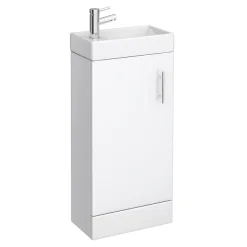Milan Bathroom Milan Minimalist Floor Standing Cloakroom Suite -Croydex shop mcs2 nwd2