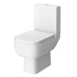 Victorian Plumbing Minimalist Compact Wall Hung Vanity Unit + Series 600 Close Coupled Toilet -Croydex shop mcwhvkcct detail1