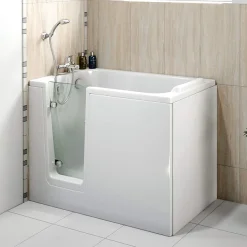 Milton Accessible Bathroom Milton Luxury Walk In 1210mm Easy Access Deep Soak Bath Inc. Front + End Panels 6 Milton Accessible Bathroom Milton Luxury Walk In 1210mm Easy Access Deep Soak Bath Inc. Front + End Panels -Croydex shop mdsbl