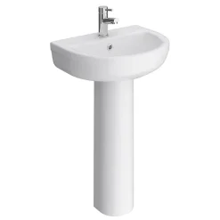 Victorian Plumbing Melbourne 5 Piece Bathroom Suite - 3 Bath Size Options -Croydex shop mel5pc nd3
