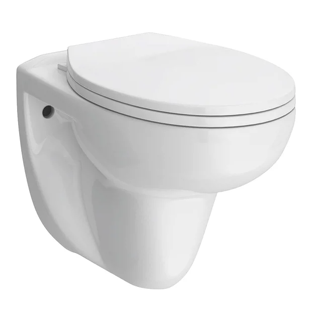 Victorian Plumbing Melbourne Wall Hung Toilet + Soft Close Toilet Seat 4 Victorian Plumbing Melbourne Wall Hung Toilet + Soft Close Toilet Seat - Image 2