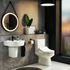 Victorian Plumbing Metro Smart Toilet With Bidet Wash Function, Heated Seat + Dryer -Croydex shop metsmwc d5