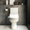 Victorian Plumbing Metro Smart Toilet With Bidet Wash Function, Heated Seat + Dryer -Croydex shop metsmwc nd6