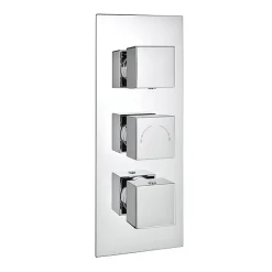 Milan Bathroom Milan Shower Bath + Concealed 2 Outlet Shower Pack (1700 L Shaped With Screen + Panel) -Croydex shop milanshowerbathconcealed2outletshowerpack d2