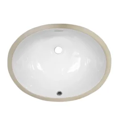 Victorian Plumbing Milos Oval Under Counter Basin 0TH - 565 X 390mm
