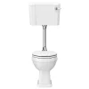 Milton Accessible Bathroom Milton Traditional Comfort Height Mid-Level Toilet + White Soft Close Seat -Croydex shop mmlwtd2