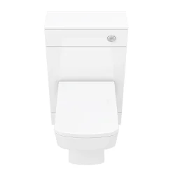 Toreno 500mm BTW Toilet Unit Inc. Cistern + Square Pan (Depth 200mm) -Croydex shop modbtwsq d1