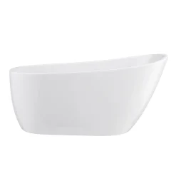 Toreno 1520 Small Modern Slipper Free Standing Bath -Croydex shop modena1520modernslipperfreestandingbathd1