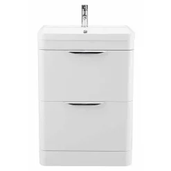 Monza­­ Bathroom Monza Modern White Sink Vanity Unit + Toilet Package -Croydex shop monzamodernwhitesinkvanityunittoiletpackage d1