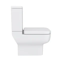 Victorian Plumbing Pro 600 Modern Short Projection Toilet + Soft Close Seat 10 Victorian Plumbing Pro 600 Modern Short Projection Toilet + Soft Close Seat -Croydex shop mspt d3