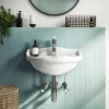 Milton Accessible Bathroom Milton 500 X 385 Traditional Wall Hung Basin (1 Tap Hole) 1 Milton Accessible Bathroom Milton 500 X 385 Traditional Wall Hung Basin (1 Tap Hole) -Croydex shop mtrd14 d2