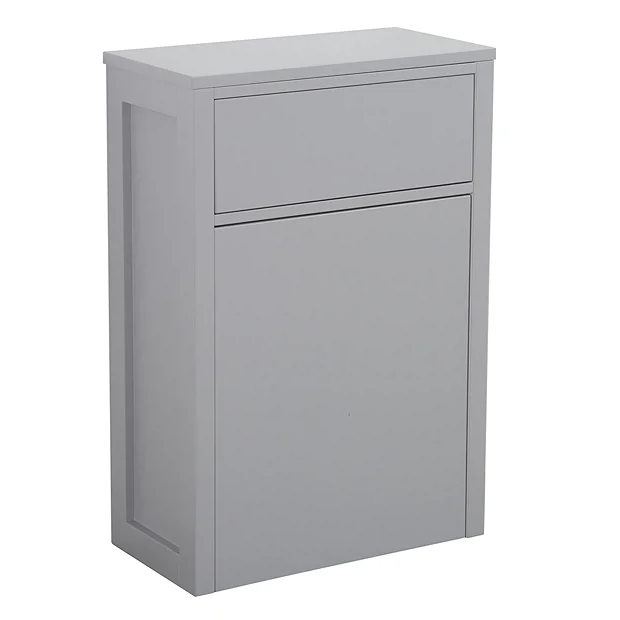 Victorian Plumbing Montrose 585mm Dove Grey WC Unit Only (Depth 300mm) 3 Victorian Plumbing Montrose 585mm Dove Grey WC Unit Only (Depth 300mm)