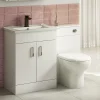 Toreno 500mm BTW Toilet Unit Incl. Cistern + Round Pan (Depth 200mm) 2 Toreno 500mm BTW Toilet Unit Incl. Cistern + Round Pan (Depth 200mm) -Croydex shop mv600 d7