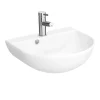 Milton Accessible Bathroom Milton 440 X 365 Wall Hung Curved Basin (1 Tap Hole) 1 Milton Accessible Bathroom Milton 440 X 365 Wall Hung Curved Basin (1 Tap Hole) -Croydex shop mwhc441thl