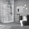 Monza Bathroom Monza Concrete Effect 500mm Wide WC Unit (Depth 200mm) 2 Monza Bathroom Monza Concrete Effect 500mm Wide WC Unit (Depth 200mm) -Croydex shop mz5wccn d1