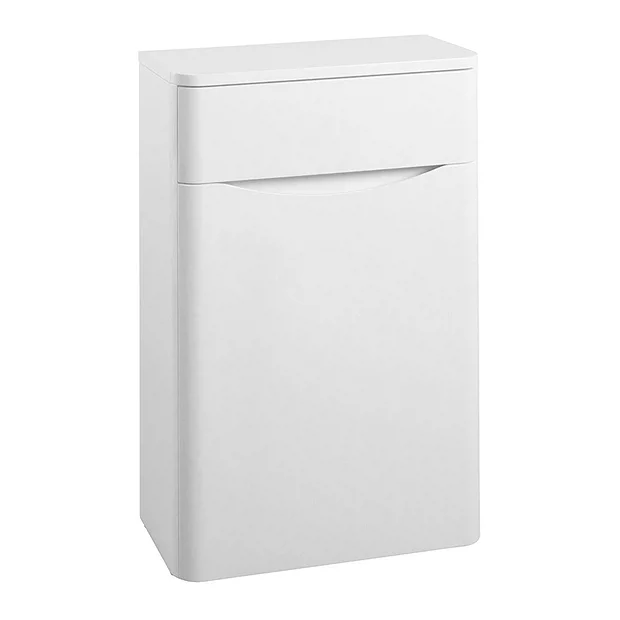 Monza Bathroom Monza Gloss White 500mm Wide WC Unit (Depth 200mm) 4 Monza Bathroom Monza Gloss White 500mm Wide WC Unit (Depth 200mm) - Image 2