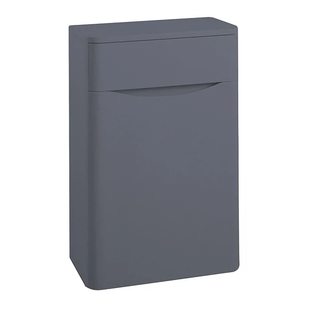 Monza Bathroom Monza Matt Grey 500mm Wide WC Unit (Depth 200mm) 4 Monza Bathroom Monza Matt Grey 500mm Wide WC Unit (Depth 200mm) - Image 2