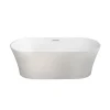Clearwater Bath Clearwater - Armonia Natural Stone Bath - 1550 X 750mm -Croydex shop n18 d1