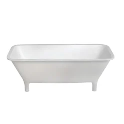 Clearwater Bath Clearwater - Lonio Natural Stone Bath Hand Polished White - 1700 X 750mm 7 Clearwater Bath Clearwater - Lonio Natural Stone Bath Hand Polished White - 1700 X 750mm -Croydex shop n19 detail1
