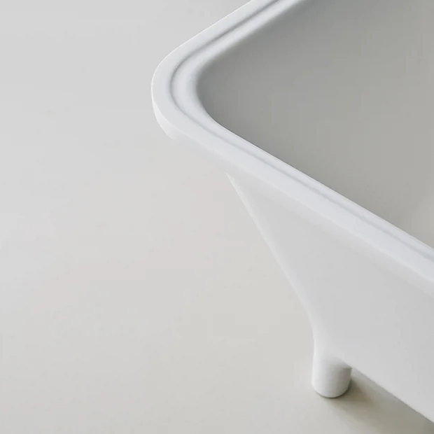 Clearwater Bath Clearwater - Lonio Natural Stone Bath Hand Polished White - 1700 X 750mm 3 Clearwater Bath Clearwater - Lonio Natural Stone Bath Hand Polished White - 1700 X 750mm