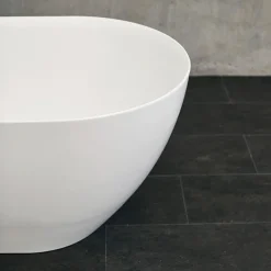 Crosswater MPRO Petite Stone Gloss Freestanding Bath (1500 X 800mm) -Croydex shop n1acscw d1 1