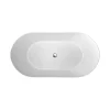 Crosswater MPRO Petite Stone Matt Freestanding Bath (1500 X 800mm) -Croydex shop n1acscw d3