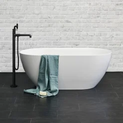 Crosswater MPRO Petite Stone Matt Freestanding Bath (1500 X 800mm) -Croydex shop n1acscw l