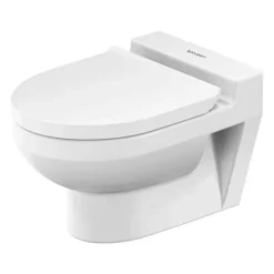 Duravit No.1 Compact Rimless Wall Hung Toilet + Soft-Close Seat -Croydex shop n1crwhsc l 2