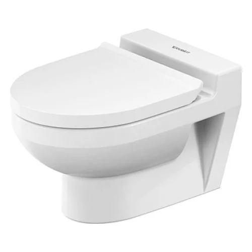 Duravit No.1 HygieneGlaze Compact Rimless Wall Hung Toilet + Soft-Close Seat 4 Duravit No.1 HygieneGlaze Compact Rimless Wall Hung Toilet + Soft-Close Seat - Image 2