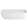 Clearwater Bath Clearwater Vicenza Natural Stone Hand Polished White Bath - 1800 X 800mm -Croydex shop n7dcs d1