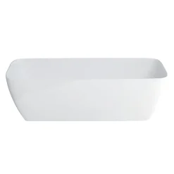 Clearwater Bath Clearwater Vicenza Natural Stone Hand Polished White Bath - 1800 X 800mm