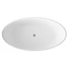 Hudson Reed Grace L1500 X W760mm Round Freestanding Bath -Croydex shop nbb001 d1