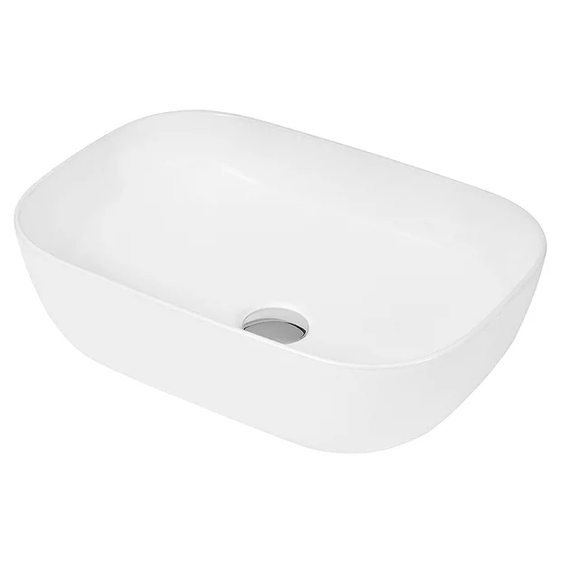 Hudson Reed Rectangular 455 X 325mm Countertop Vessel Basin 4 Hudson Reed Rectangular 455 X 325mm Countertop Vessel Basin - Image 2