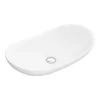 Hudson Reed Oval 615 X 355mm Countertop Vessel Basin 2 Hudson Reed Oval 615 X 355mm Countertop Vessel Basin -Croydex shop nbv159 d3