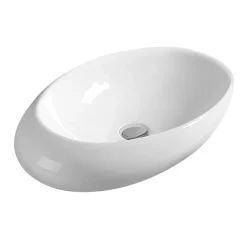 Hudson Reed Oval 490mm Countertop Vessel Basin