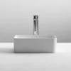 Nuie Rectangular 360 X 230mm Ceramic Counter Top Basin 0TH -Croydex shop nbv179 d5