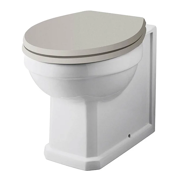Nui Carlton Traditional Back To Wall Pan (Excluding Seat) 4 Nui Carlton Traditional Back To Wall Pan (Excluding Seat) - Image 2