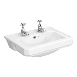 Nui Carlton 560 X 450 2TH Semi Recessed Basin