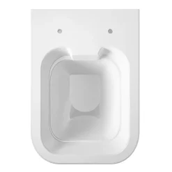 Hudson Reed Grace Rimless Wall Hung Pan & Soft Close Seat -Croydex shop nct140 d3