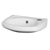 Victorian Plumbing Wave Modern Cloakroom Basin (1TH - 350mm) -Croydex shop ncu832l