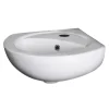 Nuie Corner Wall Hung Basin - 1 Tap Hole -Croydex shop ncu862d1