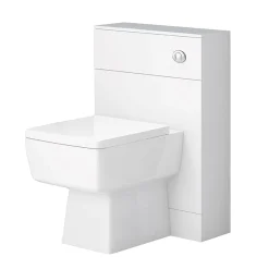 Nova Bathroom Nova High Gloss White Vanity Bathroom Suite - W1300 X D400/200mm