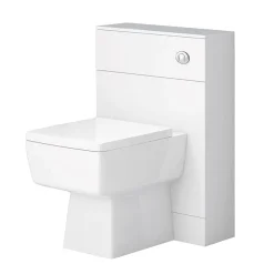 Nova Bathroom Nova High Gloss White Vanity Bathroom Suite - W1500 X D400/200mm