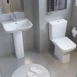 Nova Bathroom Nova Rimless Modern Toilet -Croydex shop nvccd2