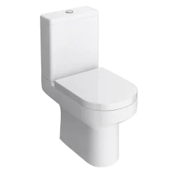 Nova Bathroom Nova Cloakroom Suite (Wall Hung Basin Unit + Close Coupled Toilet) -Croydex shop nvclkwh n d1