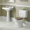 Old London Richmond Close Coupled Traditional Bathroom Suite -Croydex shop olccsuite lrg