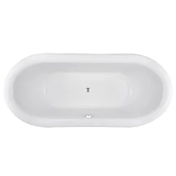 Old London Greenwich 1740 X 800mm Double Ended Slipper Freestanding Bath -Croydex shop oldlondongreenwichdoubleendedslipperfreestandingbathldb002d1