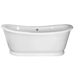 Old London Greenwich 1740 X 800mm Double Ended Slipper Freestanding Bath -Croydex shop oldlondongreenwichdoubleendedslipperfreestandingbathwithskirtldb002d1
